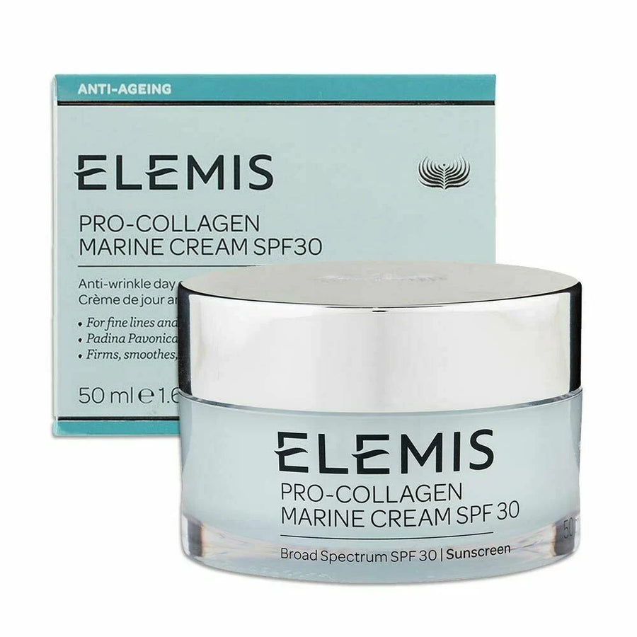 ELEMIS Pro-Collagen Marine Cream SPF30 1.6 oz / 50ml – Anti-Aging Face Moisturizer