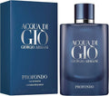 Giorgio Armani Acqua di Giò Profondo perfume bottle and packaging on a white background