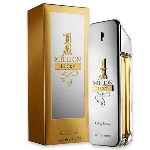 Paco Rabanne 1 Million Lucky Eau de Toilette 3.4 oz / 100ml – Men's Fragrance